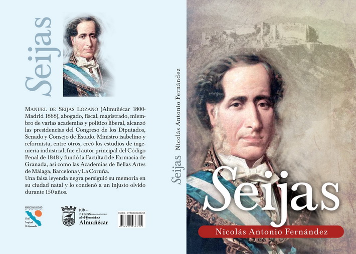 La Casa de la Cultura de Almucar acoge hoy la presentacin del libro Seijas escrito por Nicols Antonio Fernndez.